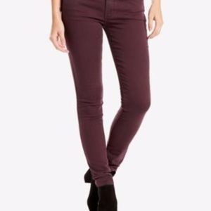 Levi’s | 711 Skinny Jeans | Maroon